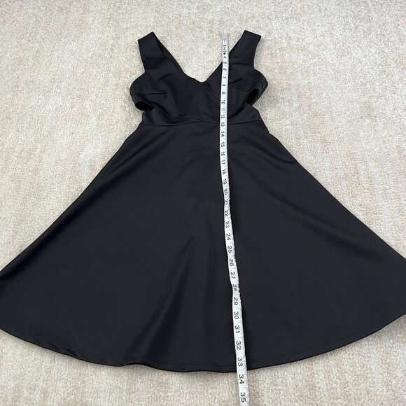 3 for $6 Love Republic Summer Cocktail Cutout Black Mini Dress - Picture 5 of 8